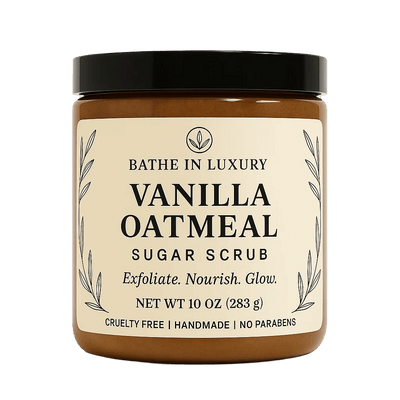Vanilla Oatmeal Sugar Scrub