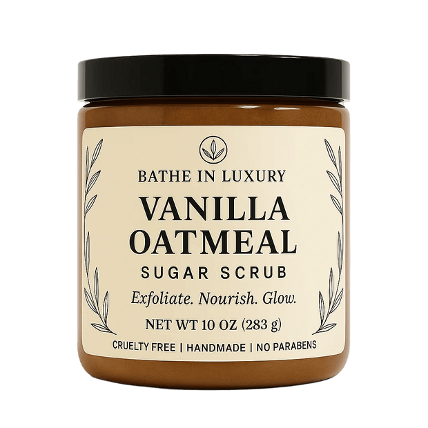 Vanilla Oatmeal Sugar Scrub