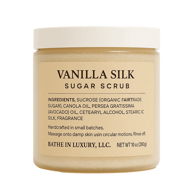 Vanilla Silk Sugar Scrub