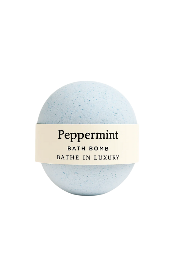 Peppermint Bath Bomb – Cool & Reviving Soak | Refreshing & Invigorating